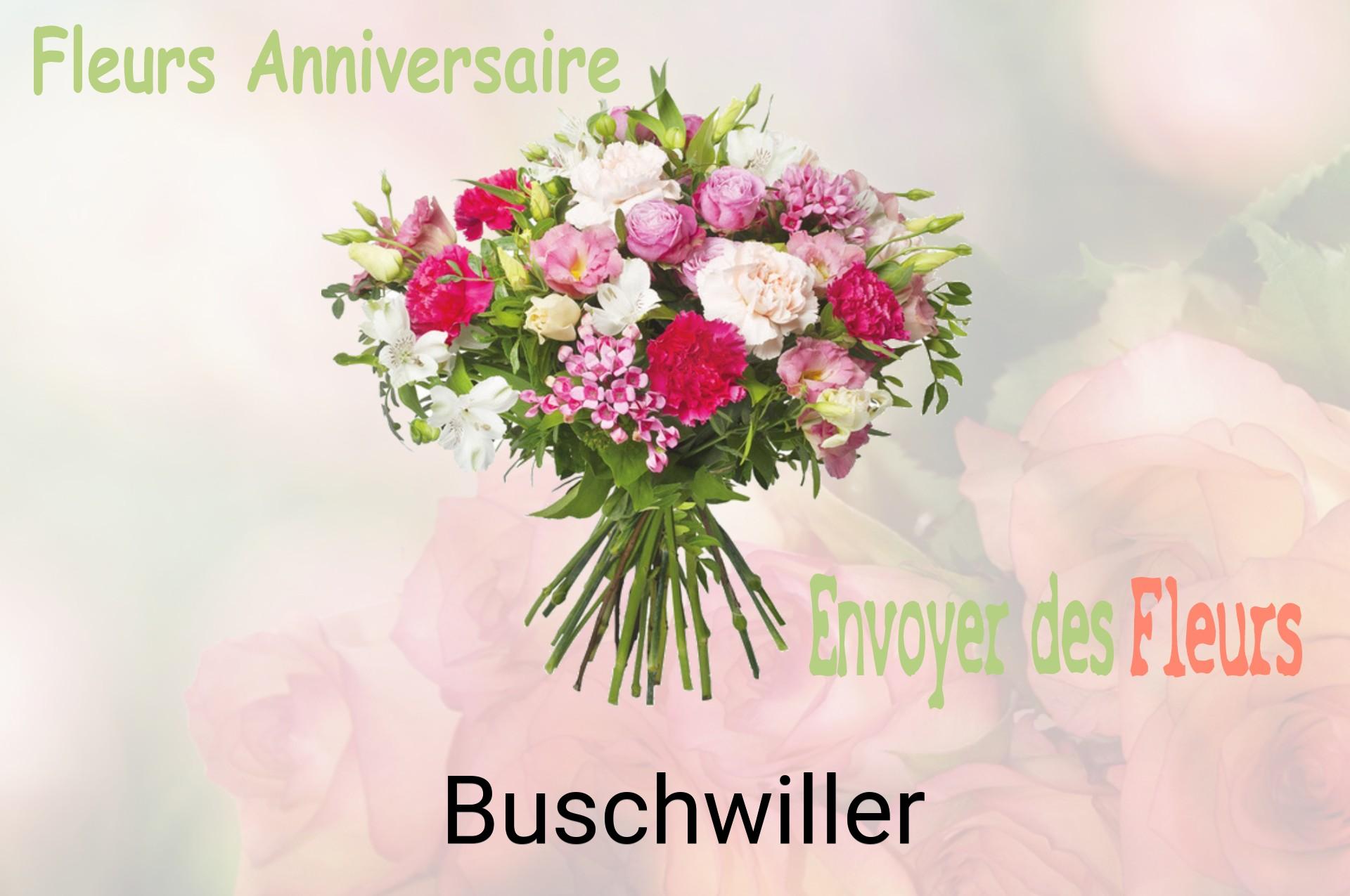 Bouquet de fleurs d’anniversaire livré à Buschwiller